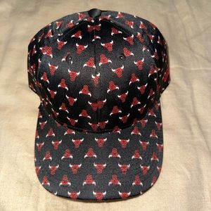 Men New Era Bulls Strapback Hat
